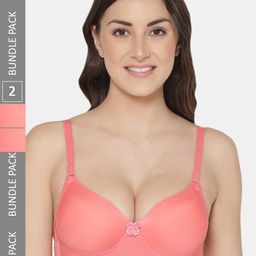 Tweens Pack Of 2 Push-Up Bra All Day Comfort With Medium Coverage Heavily Padded image 1