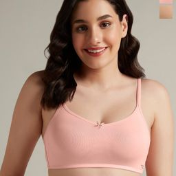 Amante Pack Of 2 Full Coverage Super Support All Day Comfort Cotton Everyday Bras-image-38