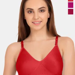 Tweens Pack Of 3 Full Coverage Non Padded T-Shirt Bra All Day Comfort-20