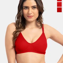 Tweens Pack Of 3 Full Coverage Non Padded T-Shirt Bra All Day Comfort-16
