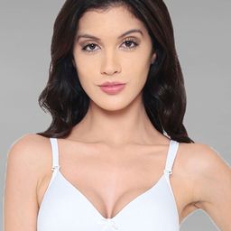 laavian Women White Heavily Padded Rapid Dry T-Shirt Bra-image-61