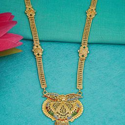 Ramdev Art Fashion Jwellery Gold-Plated Mangalsutra-image-0