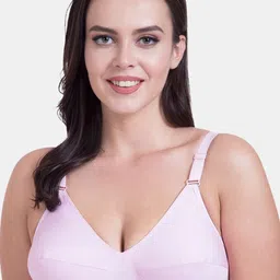 Souminie Plus Size Full Coverage Non Padded Pure Cotton Minimiser Bra With All Day Comfort image 1