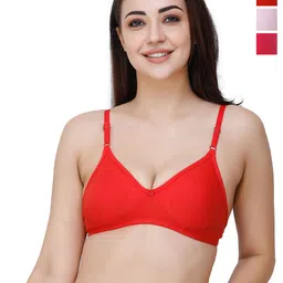 Docare Pack Of 3 Full Coverage All Day Comfort T-Shirt Bra-image-89