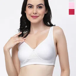 College Girl Pack Of 3 Full Coverage T-shirt Bras With All Day Comfort-image-43