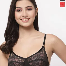 Docare Floral Bralette Bra Full Coverage-18