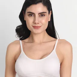 Aimly Non-Padded Non-Wired Seamless Cotton Workout Bra With All Day Comfort-picture-17