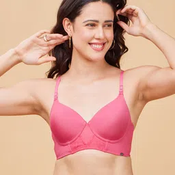 Enamor Full Coverage Underwired Lightly Padded T-shirt Bra With Anti Microbial-14
