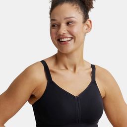 Jockey Wirefree Non Padded Cotton Full Coverage Plus Size Bra with Broad Wings-ES27-picture-14