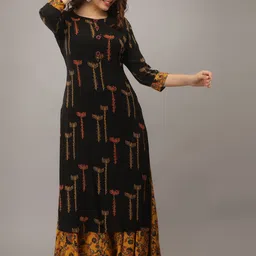 KALINI Women Ethnic Motifs Printed Kurta with Palazzos-image-41