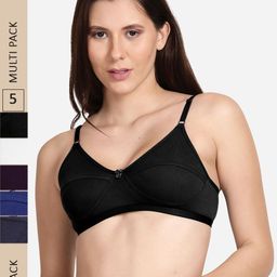 shyaway Pack Of 5 Non Padded Everyday Bra-image-105