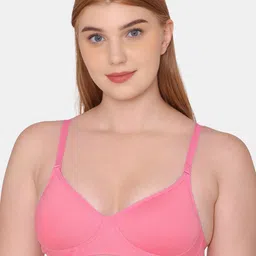 Tweens Cotton Lightly Padded All Day Comfort Full Coverage Super Support Seamless Bra-image-81