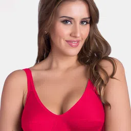 Souminie Full Coverage Non Padded Pure Cotton Minimiser Bra With All Day Comfort-29