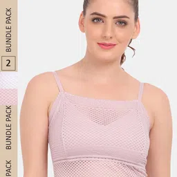 Amour Secret Pack of 2  Floral Bralette Bra-image-81