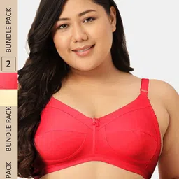 Sztori Plus Size Full coverage Non Padded T-Shirt Bra-8