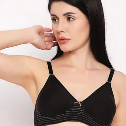 TOFTY Embroidered T-shirt Bra Full Coverage Non Padded Spacer Cups All Day Comfort-picture-57
