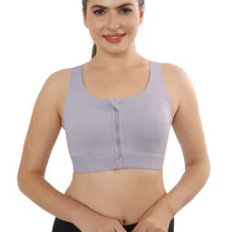 Bella Voste Full Coverage Lightly Padded Anti Odour Workout Bra with Moisture Wicking-18