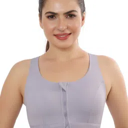 Bella Voste Full Coverage Lightly Padded High Support Workout Bra- Moisture Wicking-26