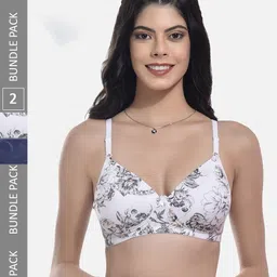 StyFun Pack Of 2 Full Coverage Lightly Padded All Day Comfort Bra-26