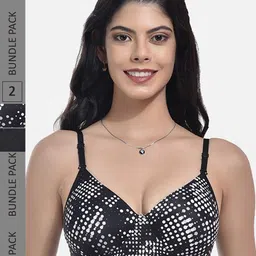 StyFun Pack Of 2 Full Coverage Lightly Padded All Day Comfort Bra-picture-28