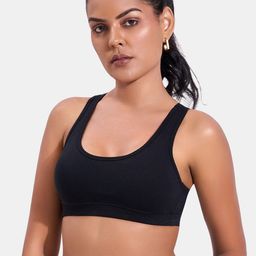 SKDREAMS Full Coverage Non Padded Workout Bra With All Day Comfort image 2