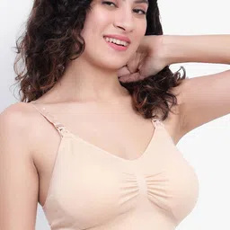 BRACHY Full Coverage Removable padding Super Support Maternity Bra- All Day Comfort image 2