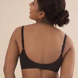NYKD Solid Lightly Padded Cotton Underwired Medium Coverage Bra - NYB094 image 3