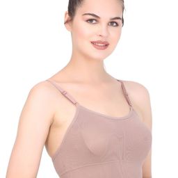MYSHA Pack of 2 Full Coverage Lightly Padded Non Wired Sports Bra With All Day Comfort image 3