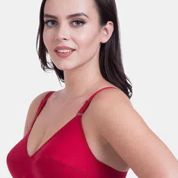 Souminie Plus Size Full Coverage Non Padded Pure Cotton Minimiser Bra With All Day Comfort image 3