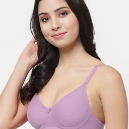 Docare Pack Of 2 Full Coverage Lightly Padded Cotton Bra image 2
