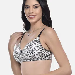StyFun Pack Of 2 Printed Full Coverage Lightly Padded All Day Comfort Bra image 3
