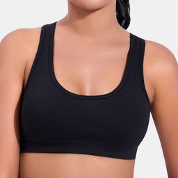 SKDREAMS Full Coverage Non Padded Workout Bra With All Day Comfort image 4