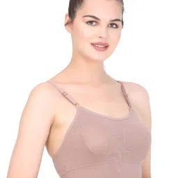 MYSHA Pack of 3 Full Coverage Lightly Padded Non Wired Sports Bra With All Day Comfort image 4