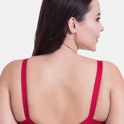Souminie Plus Size Full Coverage Non Padded Pure Cotton Minimiser Bra With All Day Comfort image 4