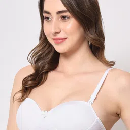 BEWILD Pack of 2 Lightly Padded Half Demi Coverage Push-Up Bras With All Day Comfort image 5