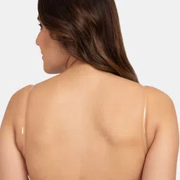 Tweens Pack Of 3 Cotton Push-Up Bra Medium Coverage Heavily Padded Transparent Back image 5