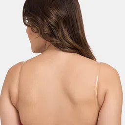 Tweens Pack Of 3 Cotton Push-Up Bra Medium Coverage Heavily Padded Transparent Back image 5