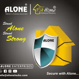 alone Active Round 65mm Lock for Home Gate Shop & Shutter, Double Locking 6 Keys Padlock image 3