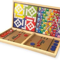 3 in 1 Fastest Finger First Game Set | Double Sided Ludo and Snake & ladder Party & Fun Board Game-image-30