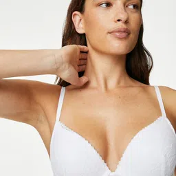 Marks & Spencer All Day Comfort Lightly Padded Underwired Push-Up Bra - Full Coverage image 4