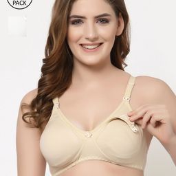 Floret Pack of 2 Full-Coverage Maternity Bra-20