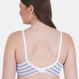 Reveira Pack Of 2 Striped Medium Coverage Non Padded Everyday Bra With Side Shaper image 5
