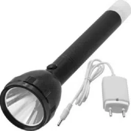 9050 RECHARGEABLE FLASHLIGHT WITH DUAL LED BULBs Torch 8 hrs Torch Emergency Light-18