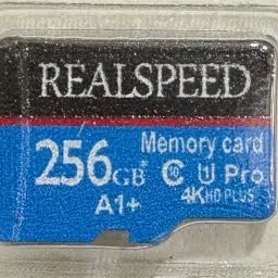 Realspeed REALDQM-256G-B34 A1MICRO 256 GB MMC Micro Card Class 10 130 MB/s Memory Card Compatible with Camera, Computer, Gaming Console, Tablet, Mobile image 2