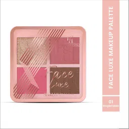 Half N Half Face Luxe Long Lasting Makeup Palette -  28g - Inseparable 01-16