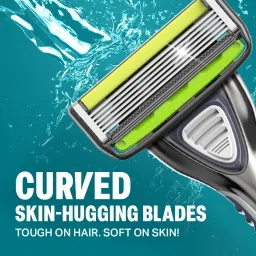 bombay shaving company Sensi Flo6 | 6 Blade Sensitive Razor for Men with Beard Shaper, Men image 4