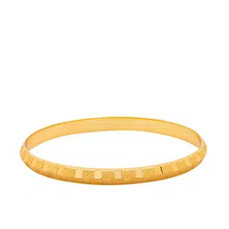 bodha Men Gold-Toned Brass Kada Bracelet-picture-27
