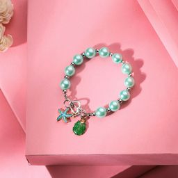 Melbees by Yellow Chimes Girls Beaded Elasticated Bracelet-13