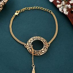 Voylla Gold-Plated Link Bracelet-image-86