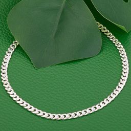 GIVA Men 925 Sterling Silver Rhodium-Plated Adjustable Link Bracelet-10